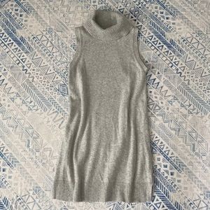 Halogen Sleeveless Gray Knit Tunic